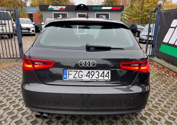 Audi A3 cena 46900 przebieg: 169000, rok produkcji 2013 z Góra małe 466